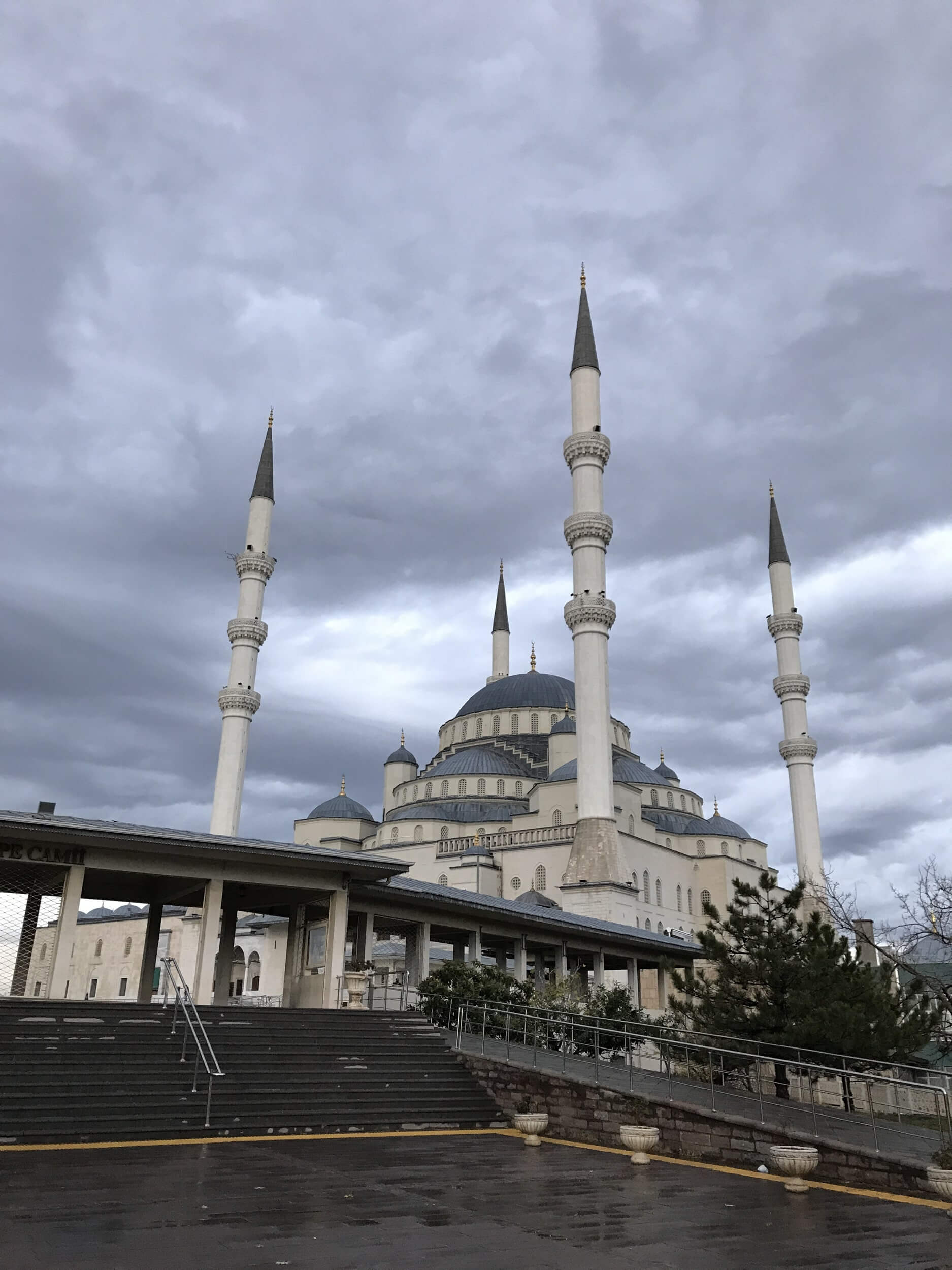 Kocatepe Mosque from the outside