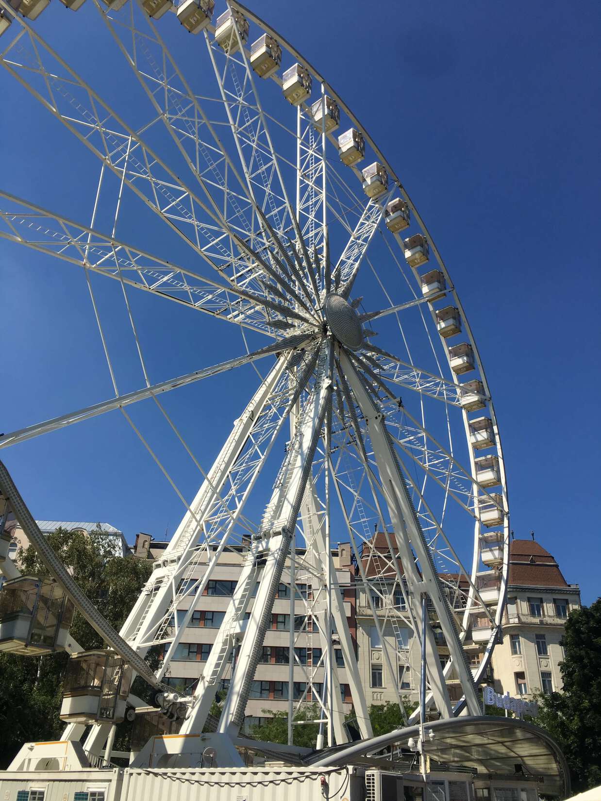 Budapest Eye during a day