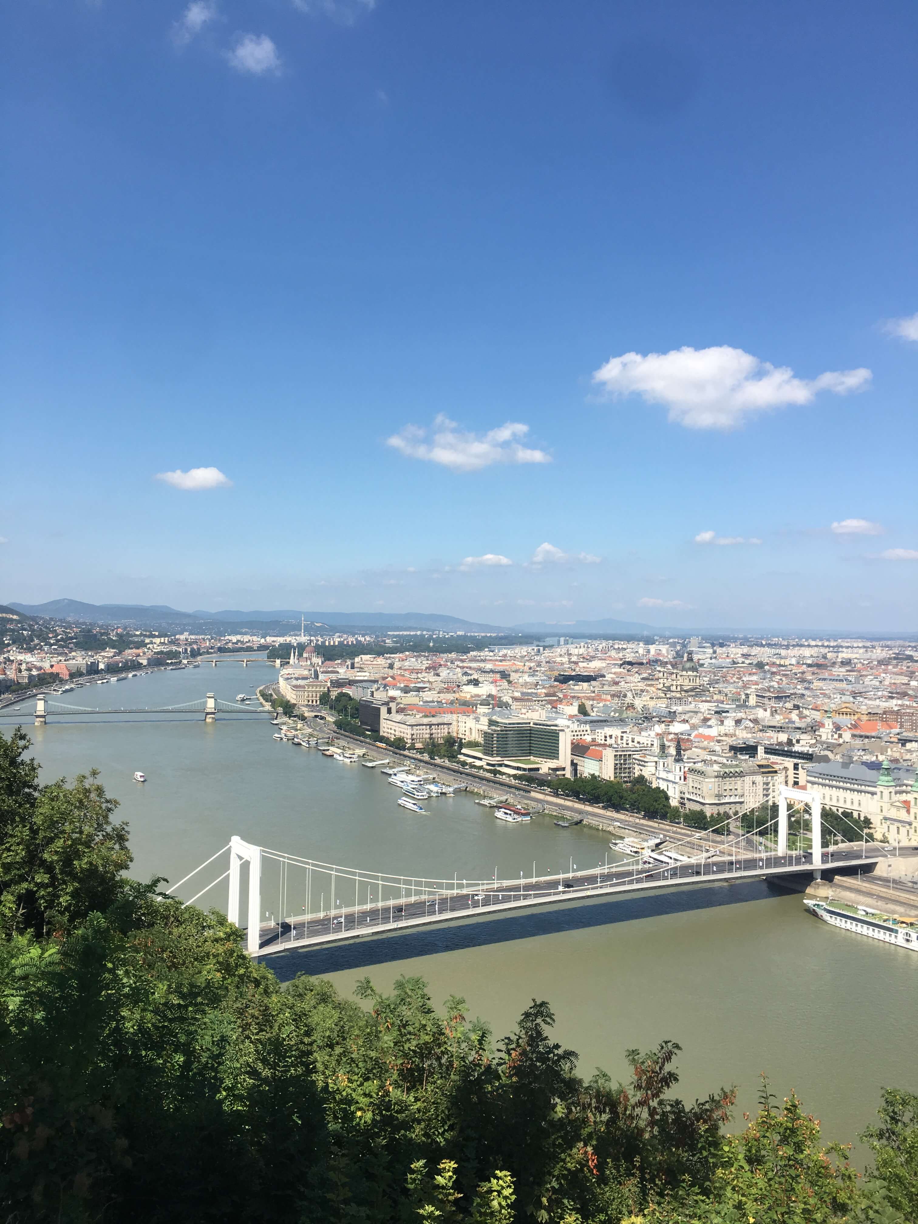 View from Gellert Hill