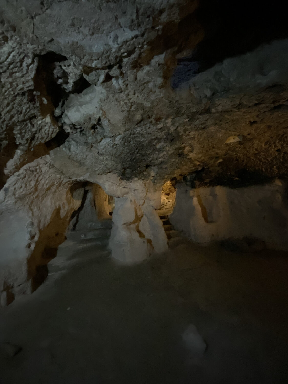 Photo of corridors in the Underground City