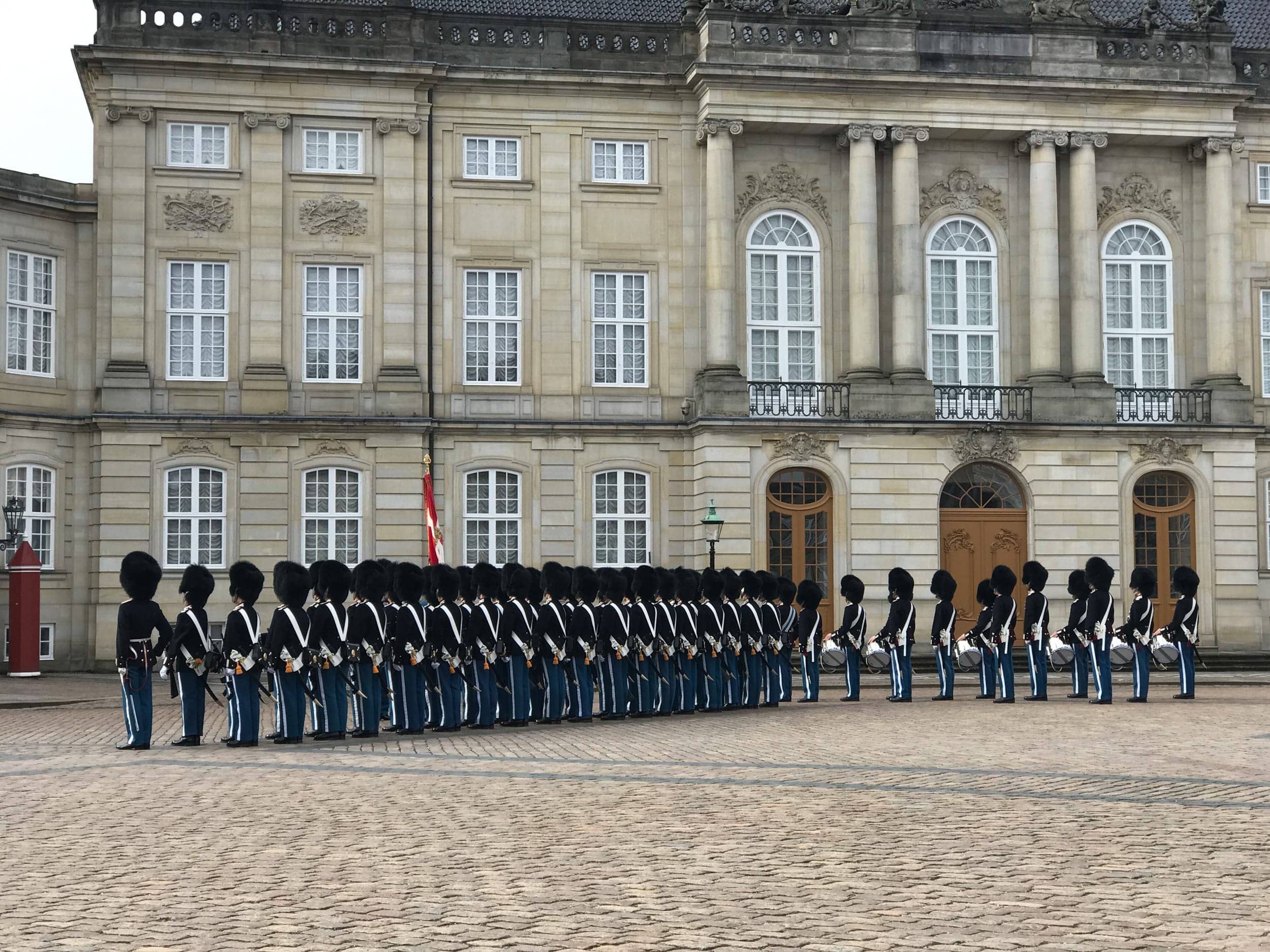 Image: Change of Guard at Amalienborg