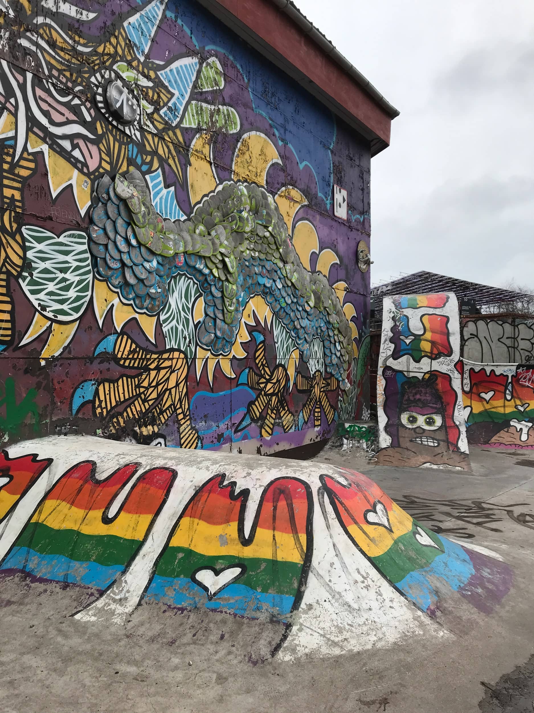 Image: Skatepark in Christiania