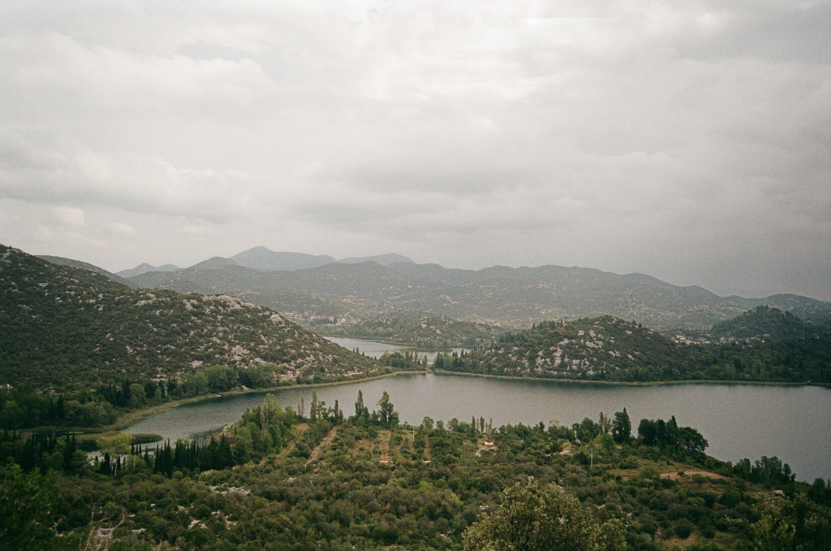 Photo: Lakes on the way to Dubrovnik