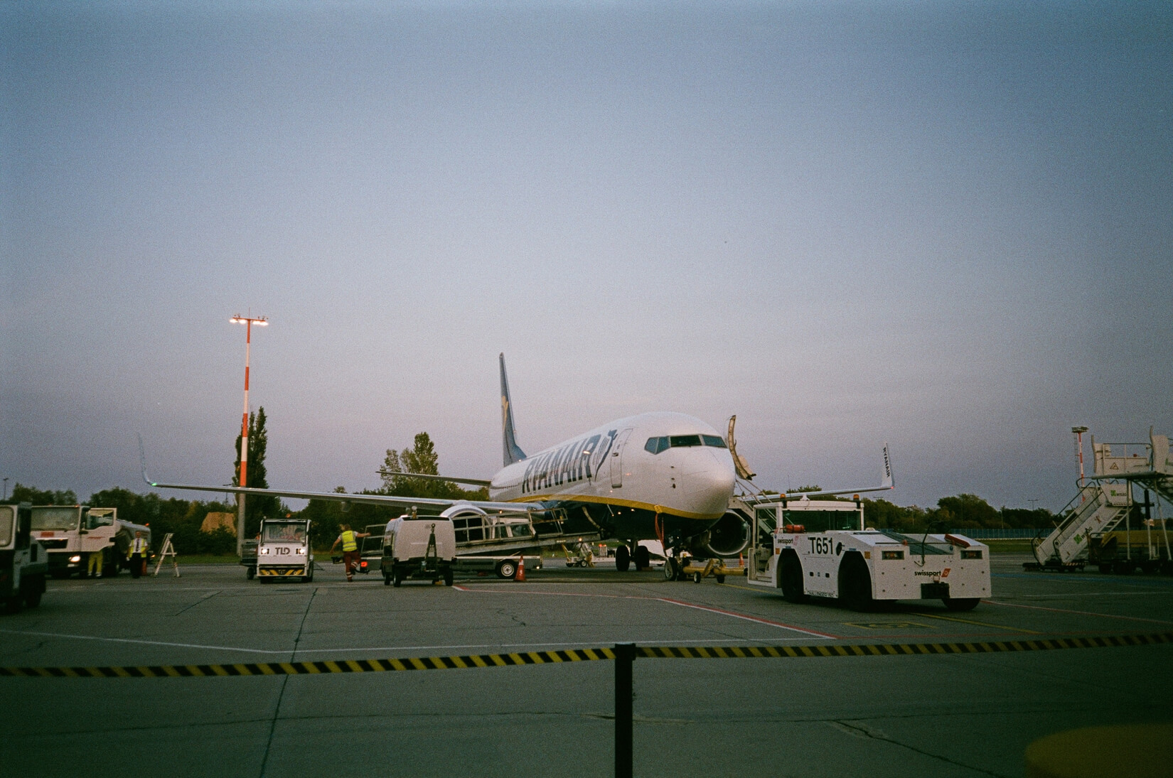 Plane waiting for me