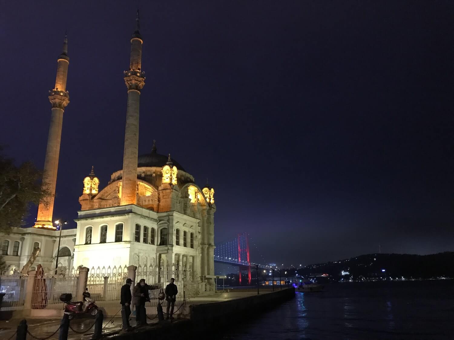 Photo of the Ortakoy Mosque