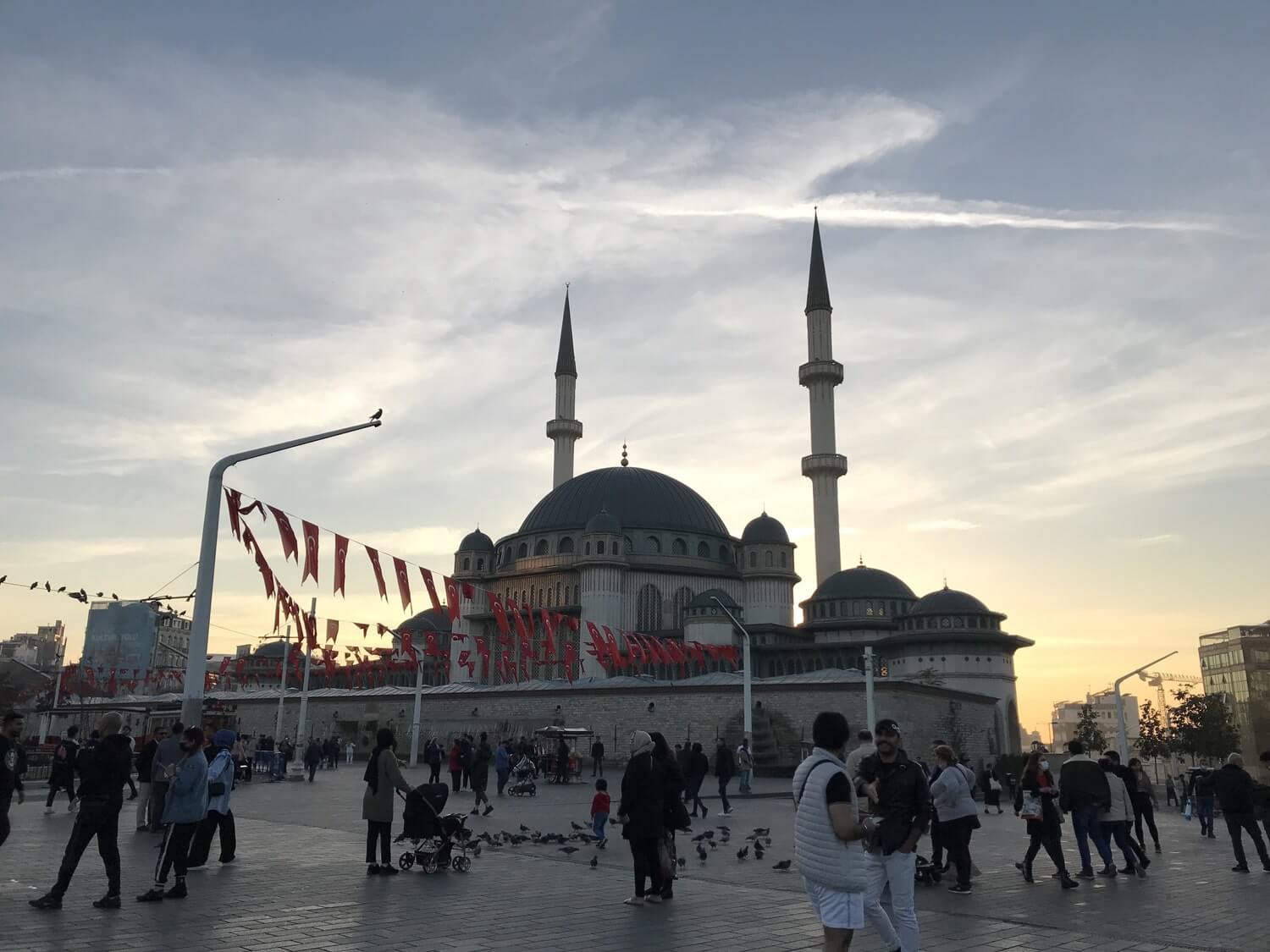 Photo of the Taksim Mosque